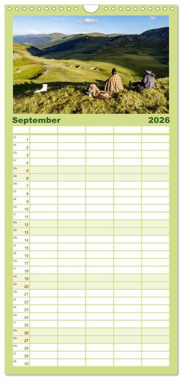 Produktbild: Familienplaner 2026 - Mein Sch&ouml;nes Rum&auml;nien mit 5 Spalten (Wandkalender, 21 x 45 cm) CALVENDO