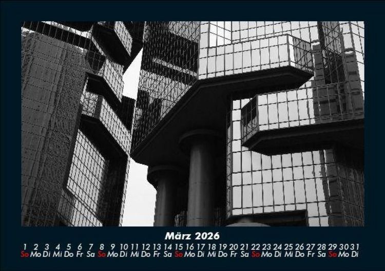 Produktbild: Architektur 2026 Fotokalender DIN A5