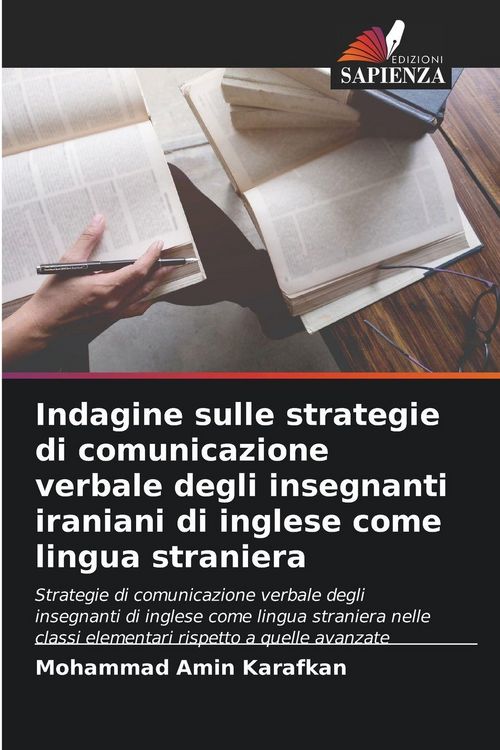 Produktbild: Indagine sulle strategie di comunicazione verbale degli insegnanti iraniani di inglese come lingua straniera