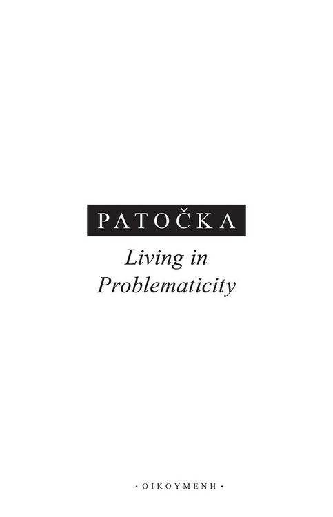 Produktbild: Living in Problematicity