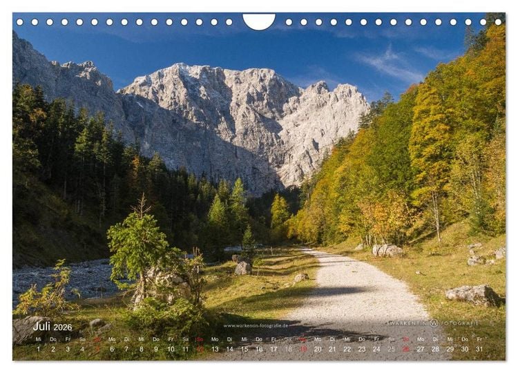 Produktbild: Gro&szlig;er Ahornboden - Europas gro&szlig;er Ahornwald (Wandkalender 2026 DIN A4 quer), CALVENDO Monatskalender