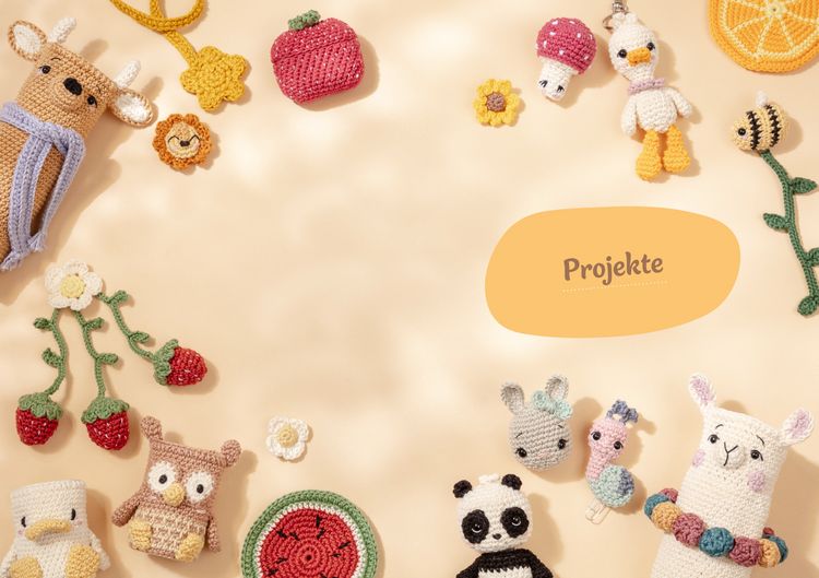 Produktbild: Knuffige Amigurumi f&uuml;r den Schreibtisch