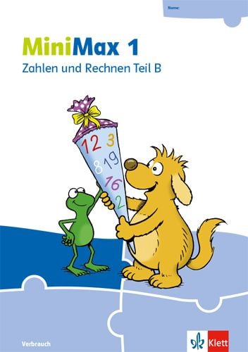 Produktbild: MiniMax 1. Themenheft Zahlen und Rechnen B - Verbrauchsmaterial Klasse 1