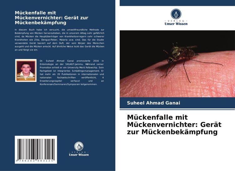Produktbild: M&uuml;ckenfalle mit M&uuml;ckenvernichter: Ger&auml;t zur M&uuml;ckenbek&auml;mpfung