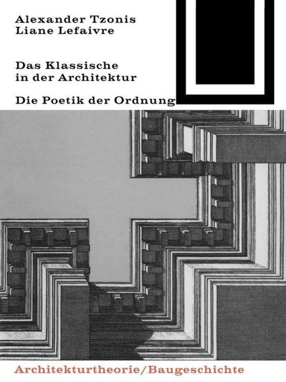 Produktbild: Das Klassische in der Architektur