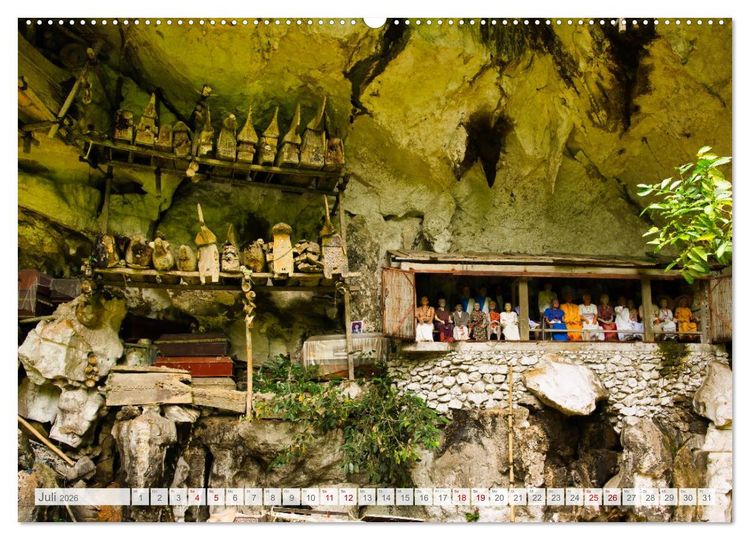 Produktbild: Sulawesi 2026 (Wandkalender 2026 DIN A2 quer), CALVENDO Monatskalender