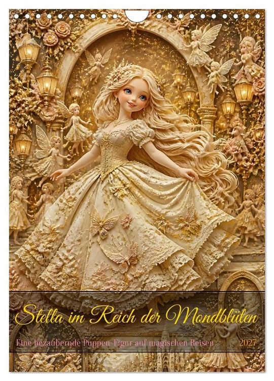 Produktbild: Stella im Reich der Mondbl&uuml;ten (Wandkalender 2027 DIN A4 hoch), CALVENDO Monatskalender