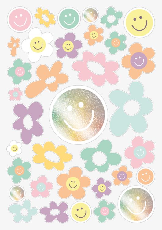 Produktbild: Brunnen Freundebuch Happy Hippie &brvbar; 16&times;21 cm, 80 Seiten, mehrfarbig, pastell