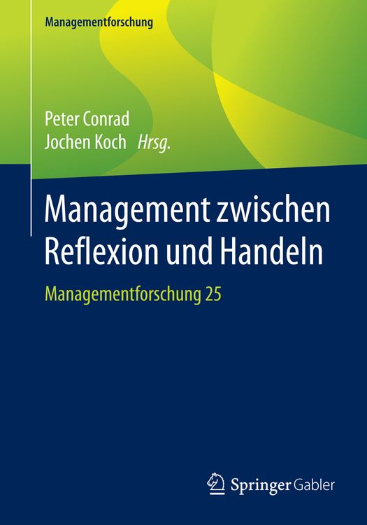 Produktbild: Management zwischen Reflexion und Handeln
