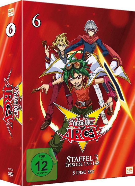 Produktbild: Yu-Gi-Oh! Arc-V - Staffel 3.2: Episode 125-148 [5 DVDs]