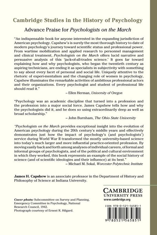Produktbild: Psychologists on the March