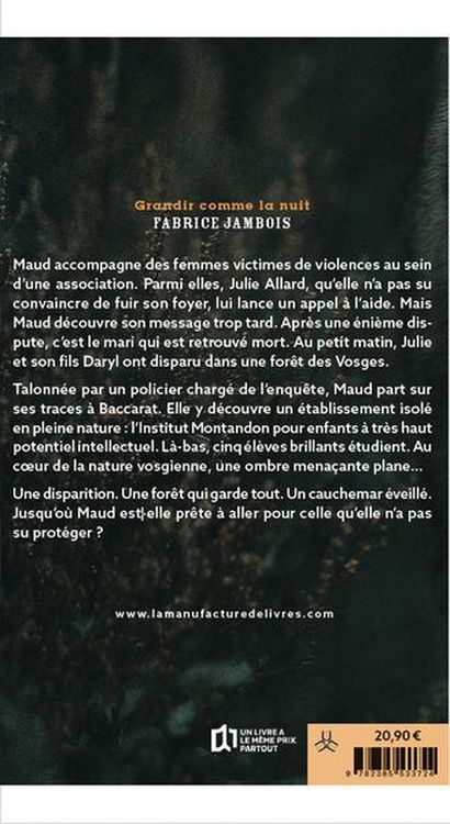 Produktbild: Grandir Comme la Nuit
