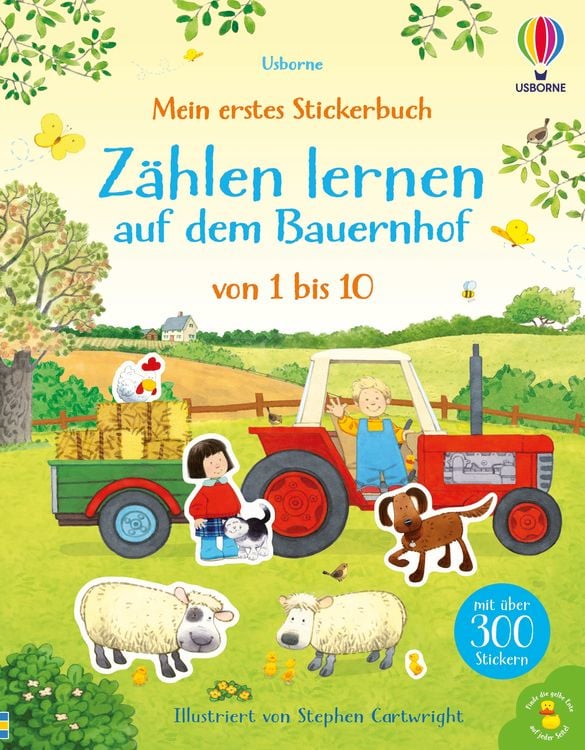 Bild vom Artikel Mein erstes Stickerbuch: Zählen lernen auf dem Bauernhof vom Autor 