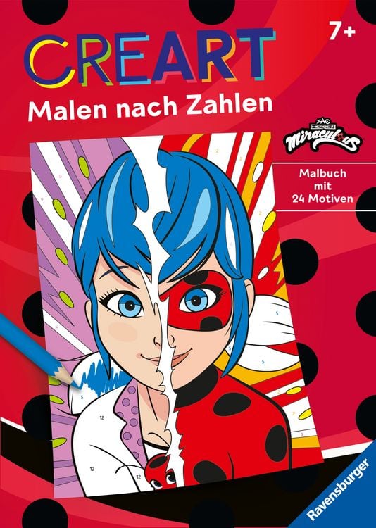 Produktbild: CreArt Malen nach Zahlen - Miraculous