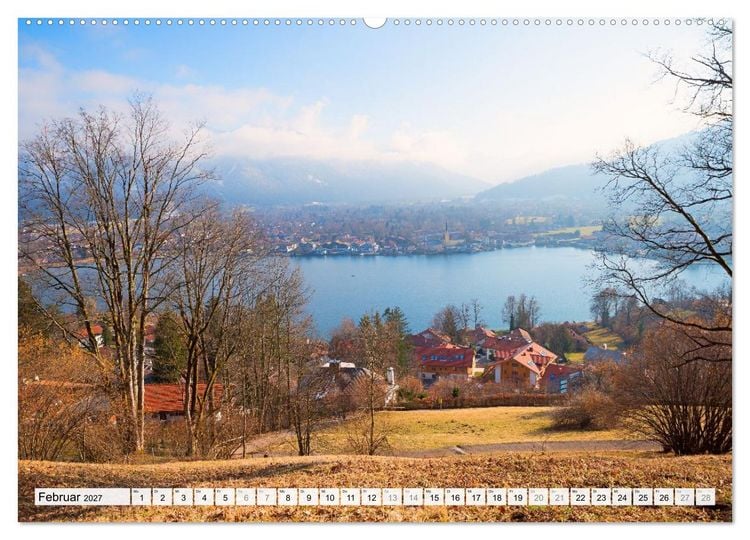Produktbild: Es is so schee am Tegernsee (Wandkalender 2027 DIN A2 quer), CALVENDO Monatskalender