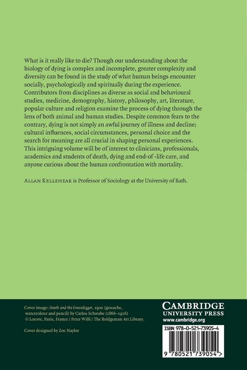Produktbild: The Study of Dying