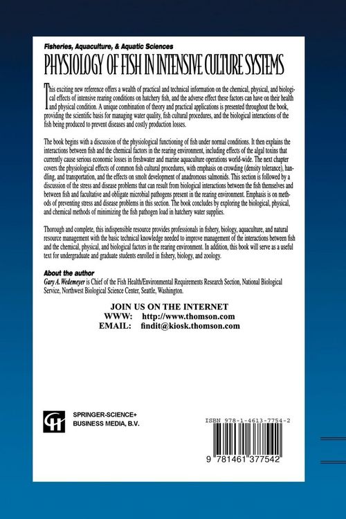 Produktbild: Physiology of Fish in Intensive Culture Systems