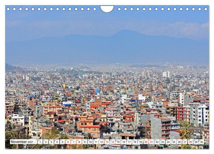 Produktbild: Das Kathmandutal (Wandkalender 2027 DIN A4 quer), CALVENDO Monatskalender