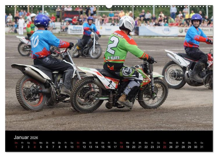 Produktbild: Motorsport: Motoball (Wandkalender 2026 DIN A2 quer), CALVENDO Monatskalender
