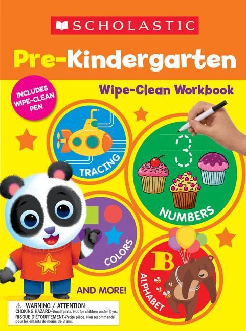 Produktbild: Scholastic Pre-K Wipe-Clean Workbook