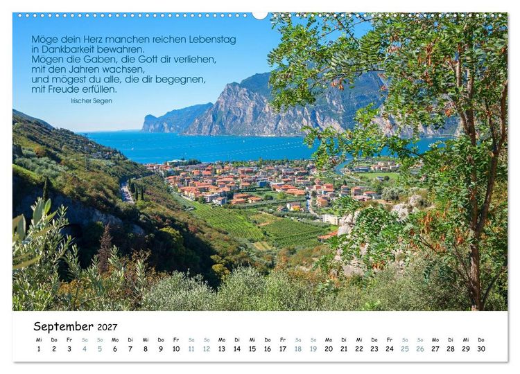 Produktbild: Christliche Bildpoesie 2027 (Wandkalender 2027 DIN A2 quer), CALVENDO Monatskalender