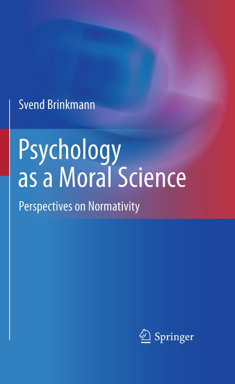 Produktbild: Psychology as a Moral Science