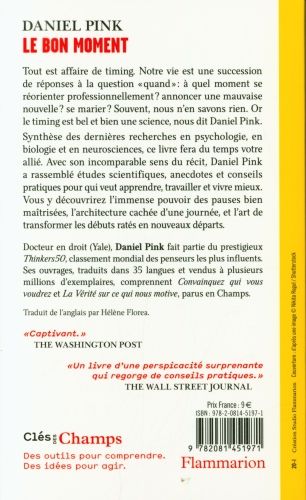 Produktbild: Le bon moment : la science du parfait timing