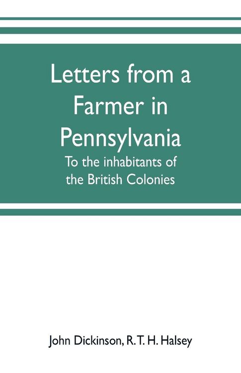 Produktbild: Letters from a farmer in Pennsylvania, to the inhabitants of the British Colonies