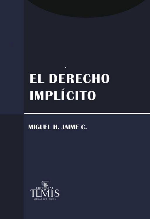Produktbild: El derecho impl&iacute;cito