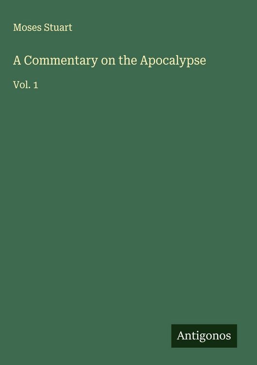 Produktbild: A Commentary on the Apocalypse