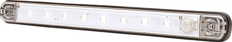 Produktbild: WAS LED Innenraumleuchte 728 SENSOR LW10 LED 12 V (B x H x T) 238 x 25 x 10.4 mm Bewegungsmelder, Automatisches einschalten