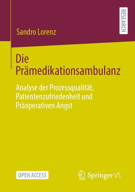 Produktbild: Die Pr&auml;medikationsambulanz