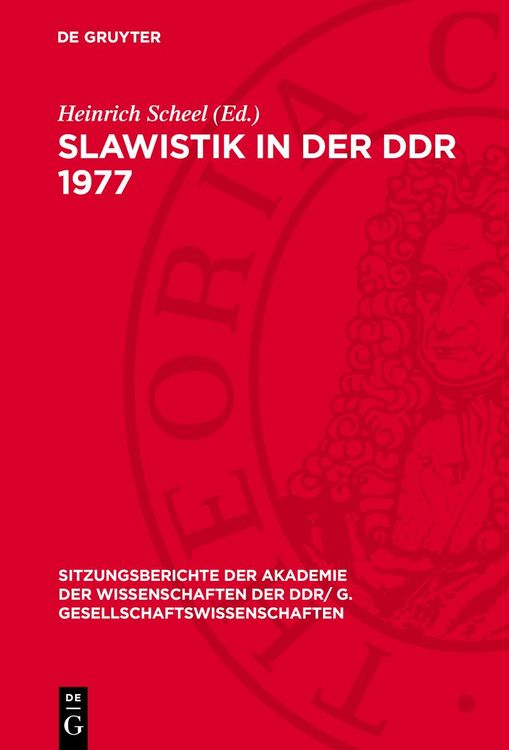 Produktbild: Slawistik in der DDR 1977