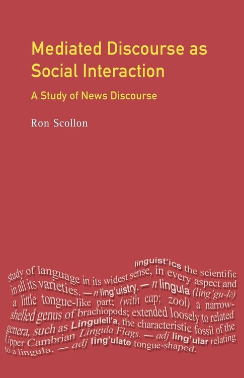 Produktbild: Mediated Discourse as Social Interaction