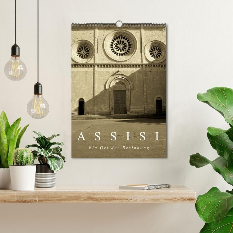 Produktbild: Assisi. Ein Ort der Besinnung. (Wandkalender 2026 DIN A3 hoch), CALVENDO Monatskalender