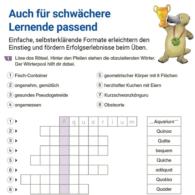 Produktbild: Rechtschreiben mit Rico Schnabel, Klasse 6