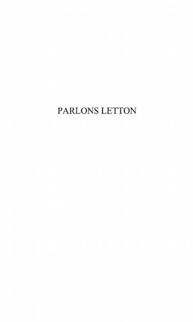 Produktbild: Parlons letton