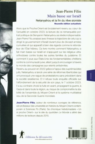 Produktbild: Main basse sur Isra&euml;l : Netanyahou et la fin du r&ecirc;ve sioniste