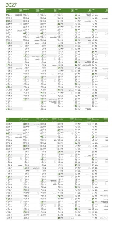 Produktbild: Igel Kalender 2027 - 30x30 - Art12