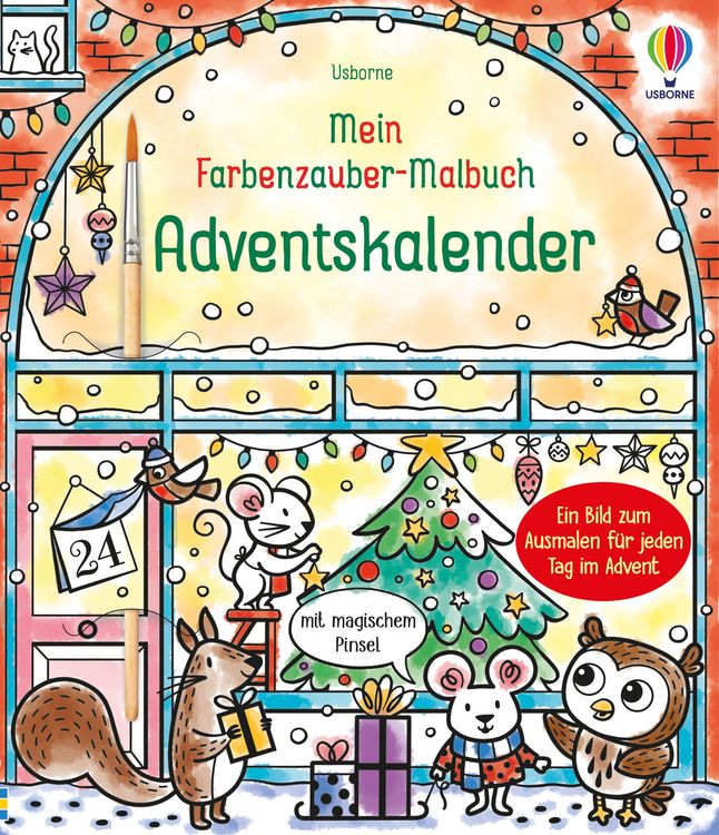 Produktbild: Mein Farbenzauber-Malbuch: Adventskalender