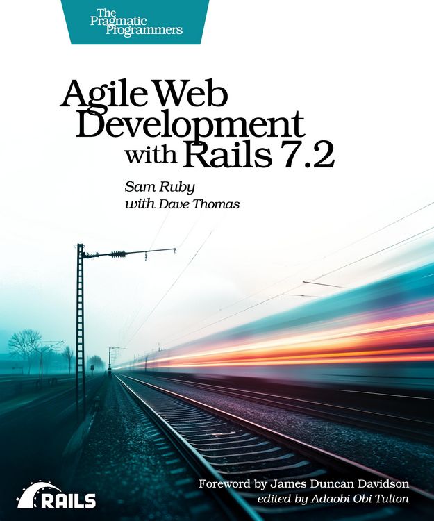 Produktbild: Agile Web Development with Rails 7.2