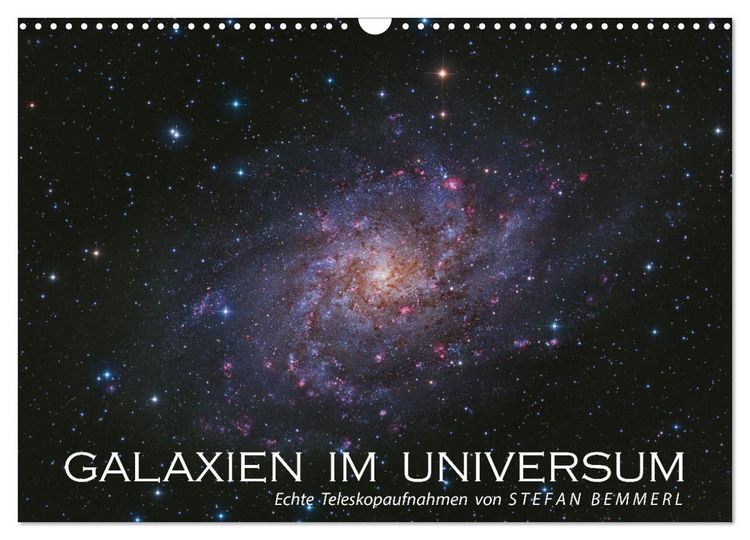 Produktbild: Galaxien im Universum (Wandkalender 2026 DIN A3 quer), CALVENDO Monatskalender