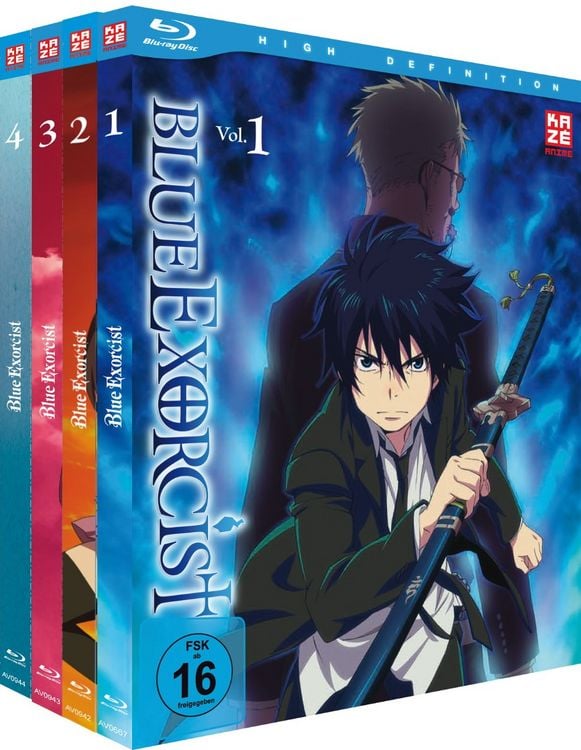 Produktbild: Blue Exorcist - Staffel 1 - Gesamtausgabe - Blu-ray Box [4 BRs]
