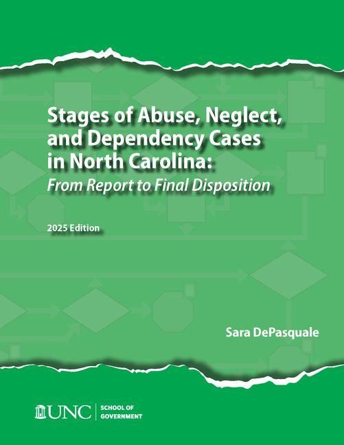 Produktbild: Stages of Abuse, Neglect, and Dependency Cases in North Carolina