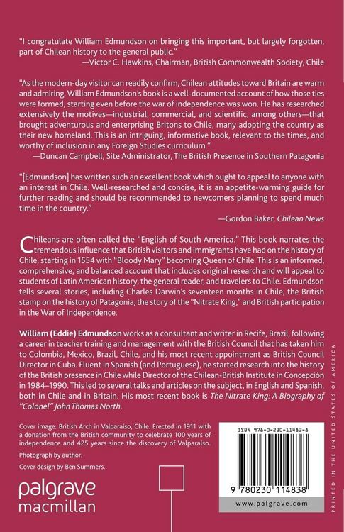 Produktbild: A History of the British Presence in Chile