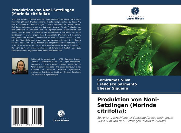 Produktbild: Produktion von Noni-Setzlingen (Morinda citrifolia):