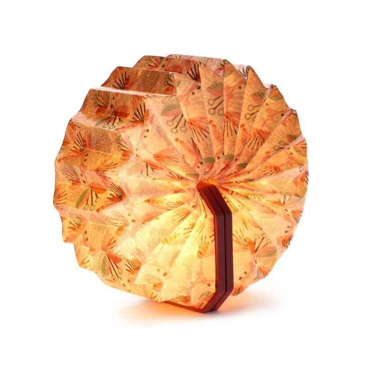 Produktbild: Velvet Accordion Light - Stimmungslicht in Akkordeonform Blumen