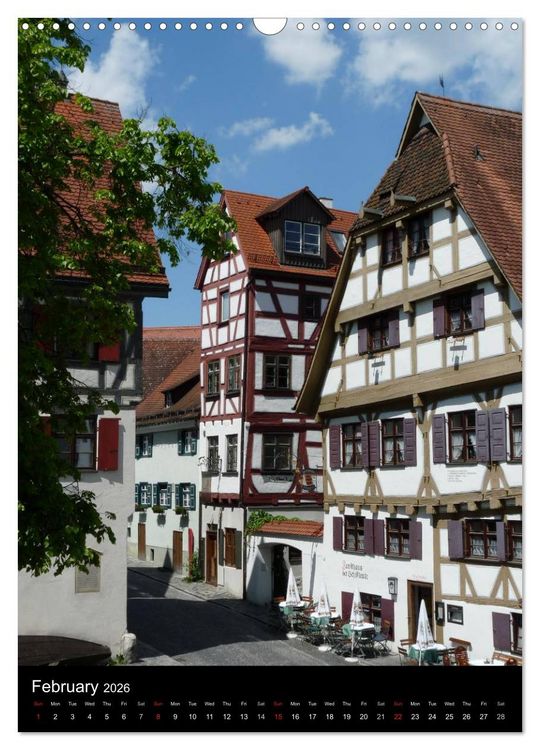 Produktbild: Ulm, City on the River Danube / UK-Version (Wall Calendar 2026 DIN A3 portrait), CALVENDO 12 Month Wall Calendar