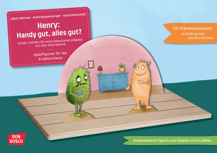 Produktbild: Henry: Handy gut, alles gut? Erz&auml;hlschienen-Figurenset