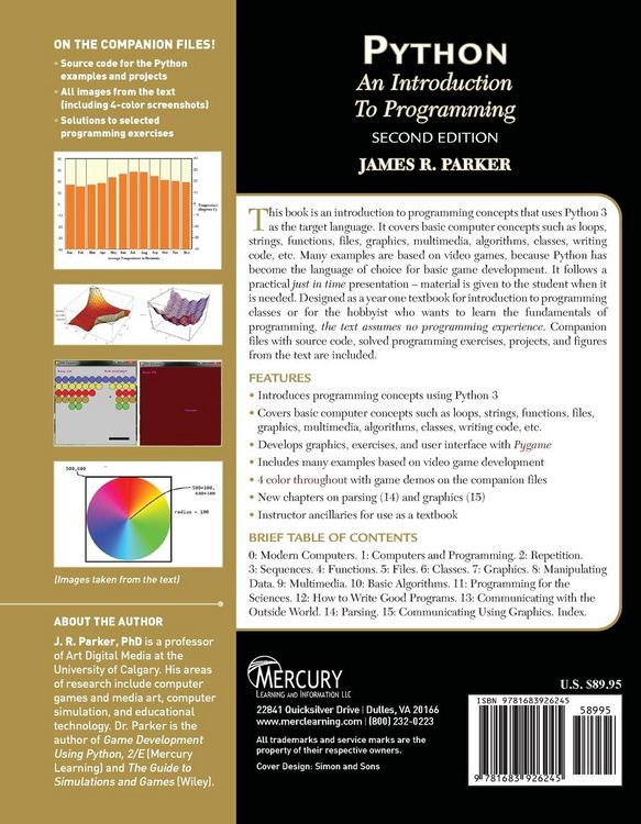 Produktbild: Python. An Introduction to Programming